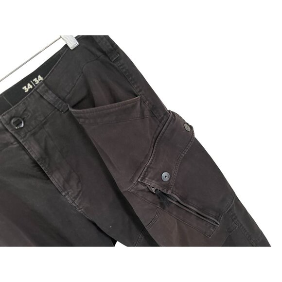 G-Star Cargo Pants RCO Roxic Loose Tapered in Raven Size 34/30 - Picture 4 of 10